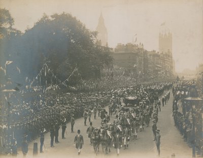 Procession pour le Couronnement du Roi Édouard VII - English Photographer